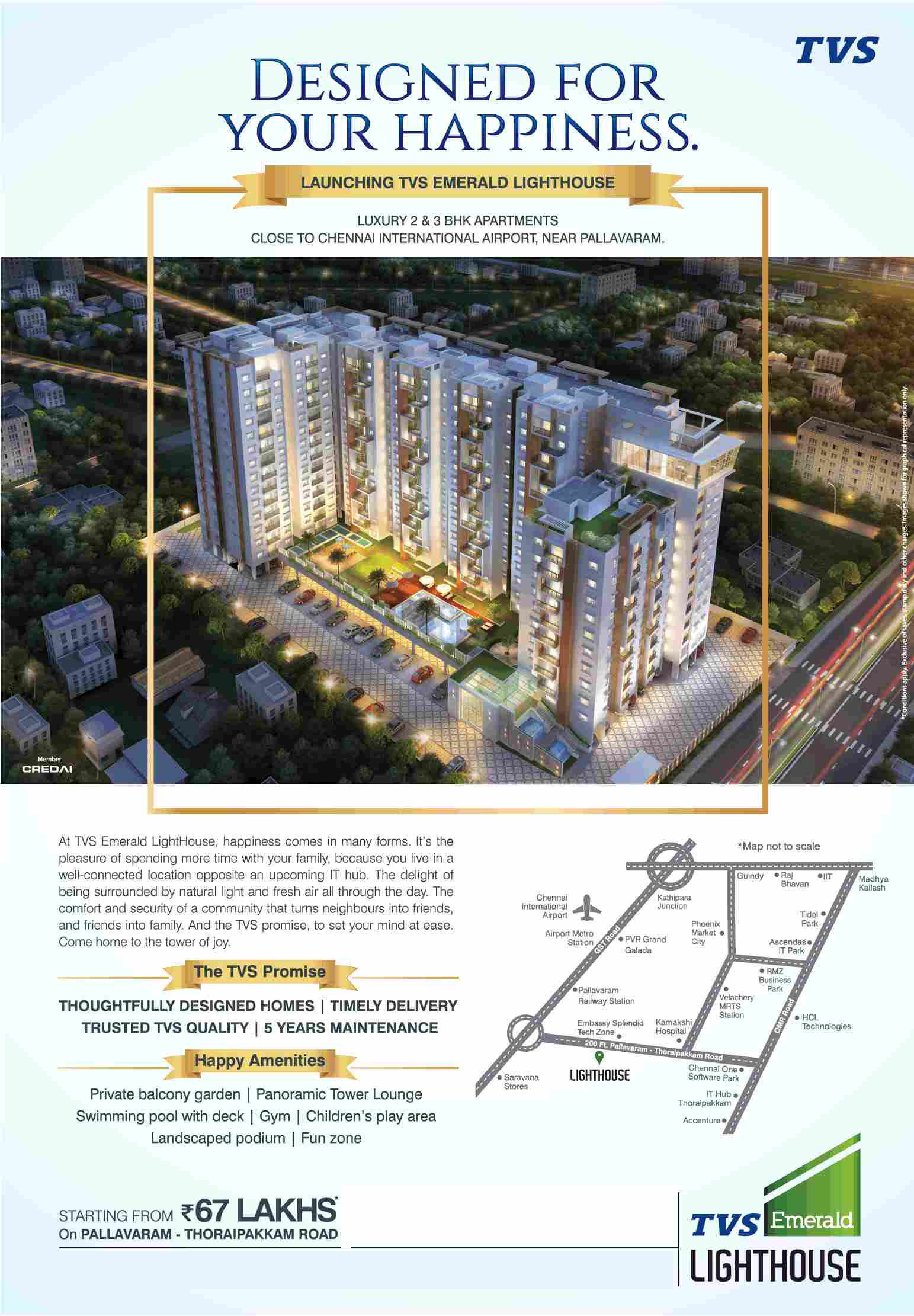 Launching TVS Emerald LightHouse in Chennai